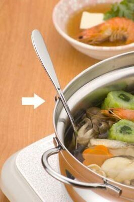 Shimomura Corporate Sales Desktop ladle set for Otama pot [Made in Japan] Perfo - Fresh Stock Dated January 2026