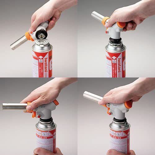 Iwatani Cassette Cooking burner Gas burner CJ2 CB-TC-CJ2 Japan Gas Torch - Fresh Stock Dated February 2026