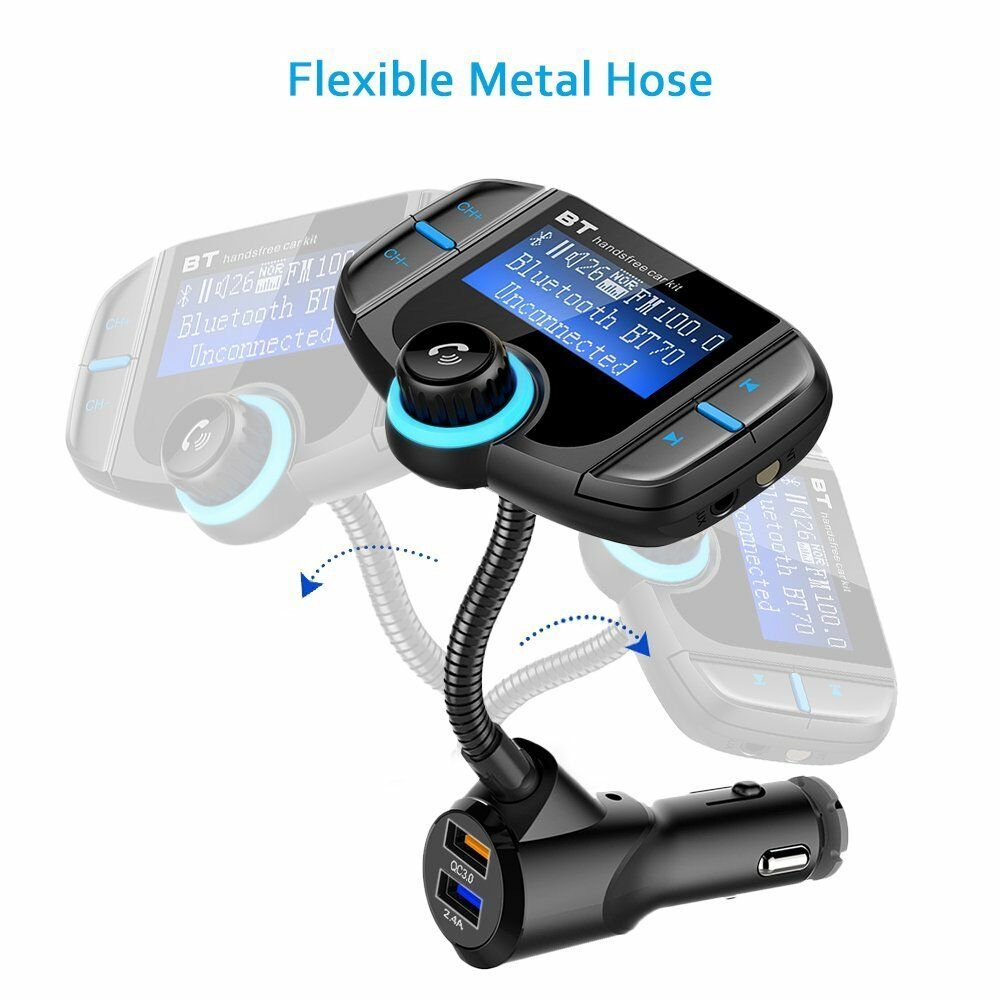 Bluetooth FM Transmitter - Fresh Stock Dated December 2025