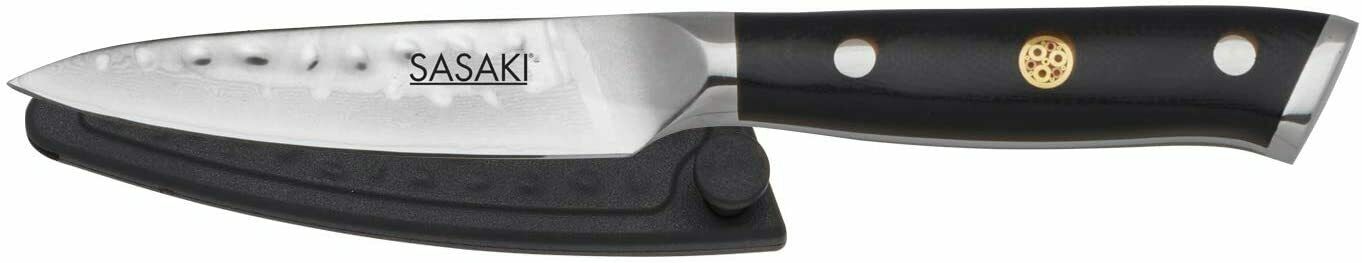 Sasaki Takumi Japanese Knife Set 3 DAMASCUS 3.5/7/8 PAIRING KNIFE ARTISAN SERIES - Fresh Stock Dated January 2026