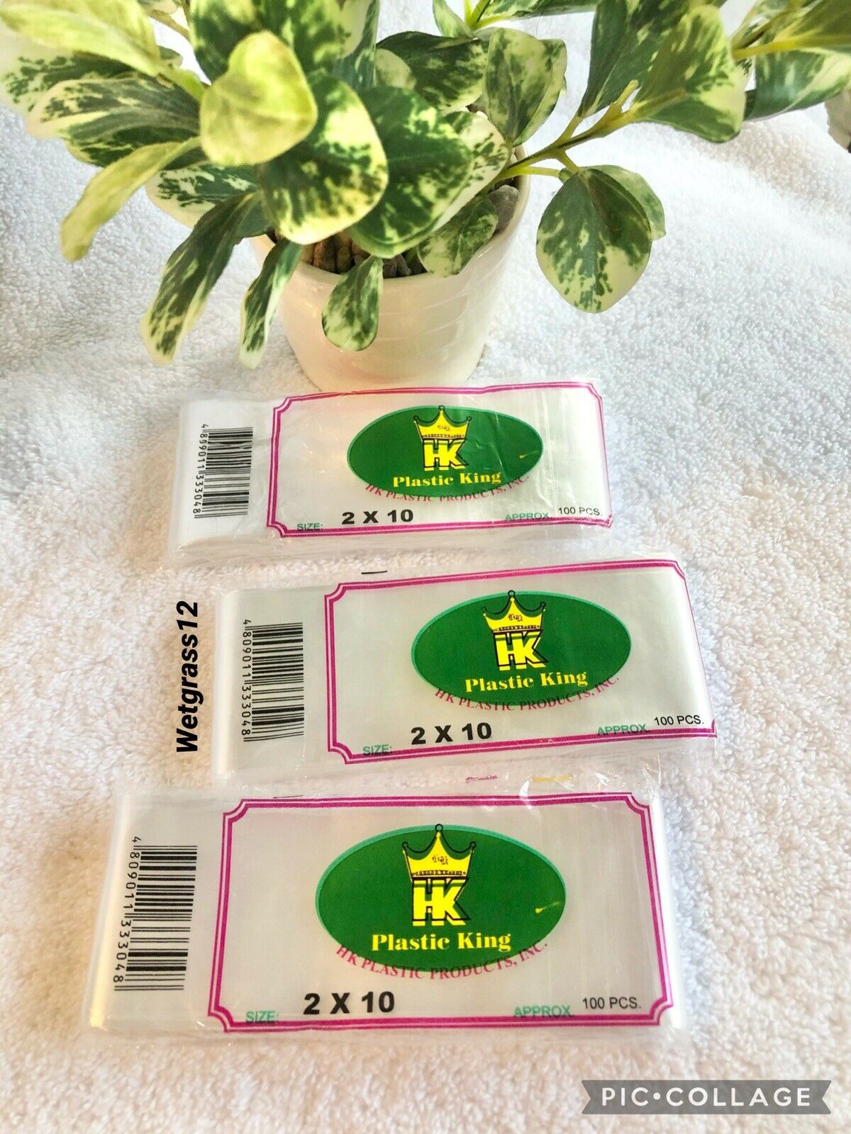 HK PLASTIC KING ICE CANDY  POPSICLE  WRAPPER BAG 2X10 100 PIECES PHILIPPINES - Fresh Stock Dated February 2026