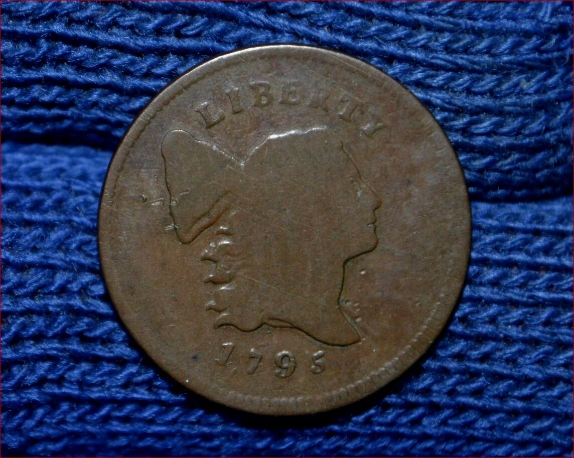 1795 HALF CENT**Punctuated Date**with Pole***C-4**R3 - Fresh Stock Dated December 2025