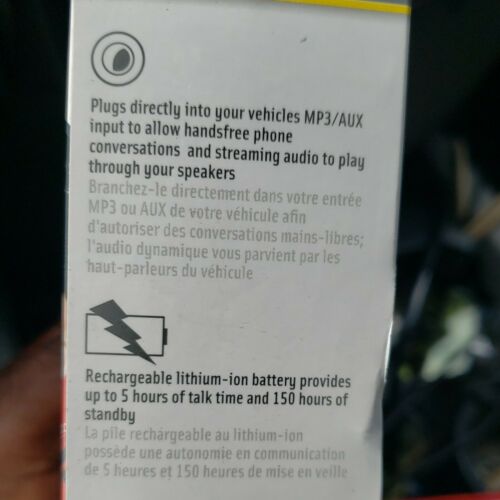 SCOSCHE  Plug and Play Bluetooth Handsfree & Streaming Audio Car Kit MSRP 69.99 - Fresh Stock Dated December 2025