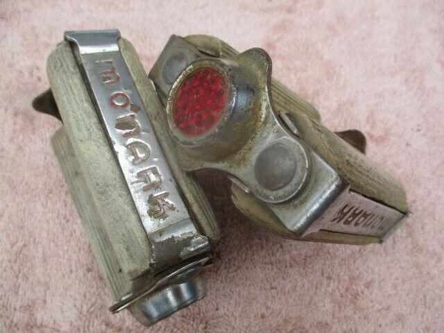 1930's Ivory Monark pedals - Fresh Stock Dated December 2025