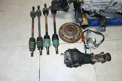 JDM Subaru Impreza WRX Turbo 5speed AWD Transmission 4.44 Differential 2006-2007 - Fresh Stock Dated December 2025