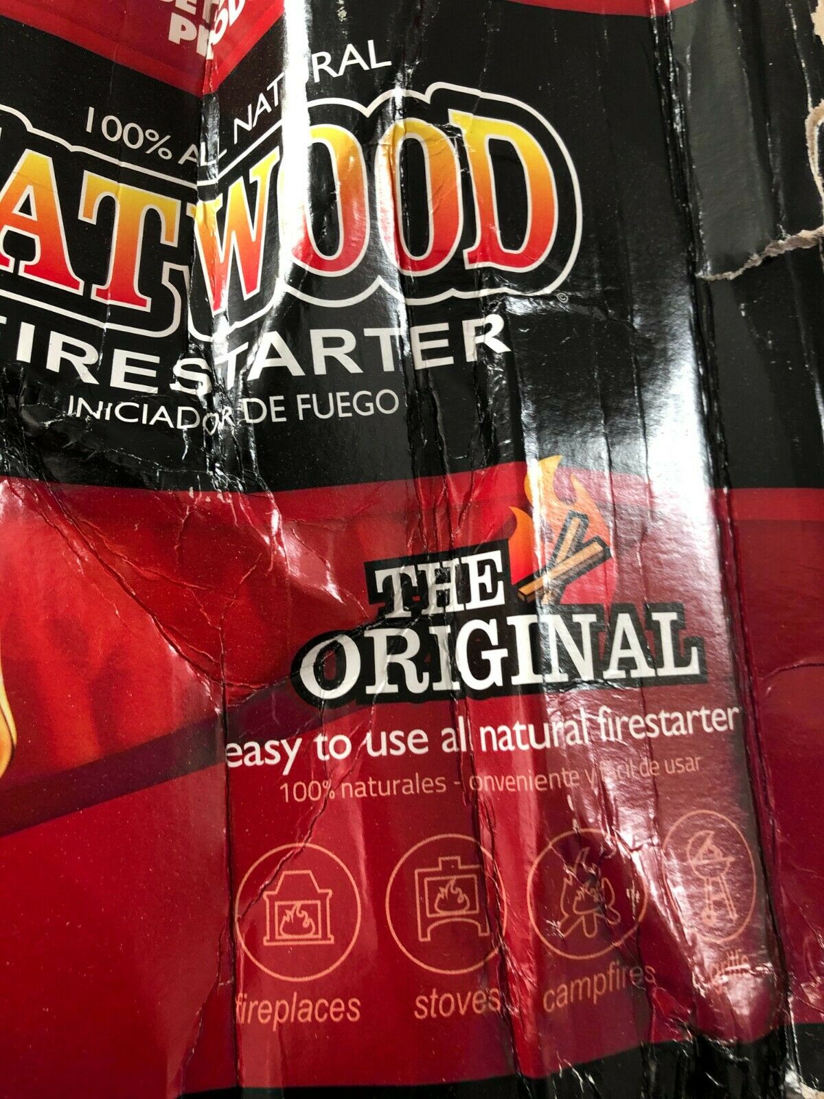 Betterwood Products Fatwood Natural Pine 125 CU FT  Pound Wood Firestarter - Fresh Stock Dated December 2025