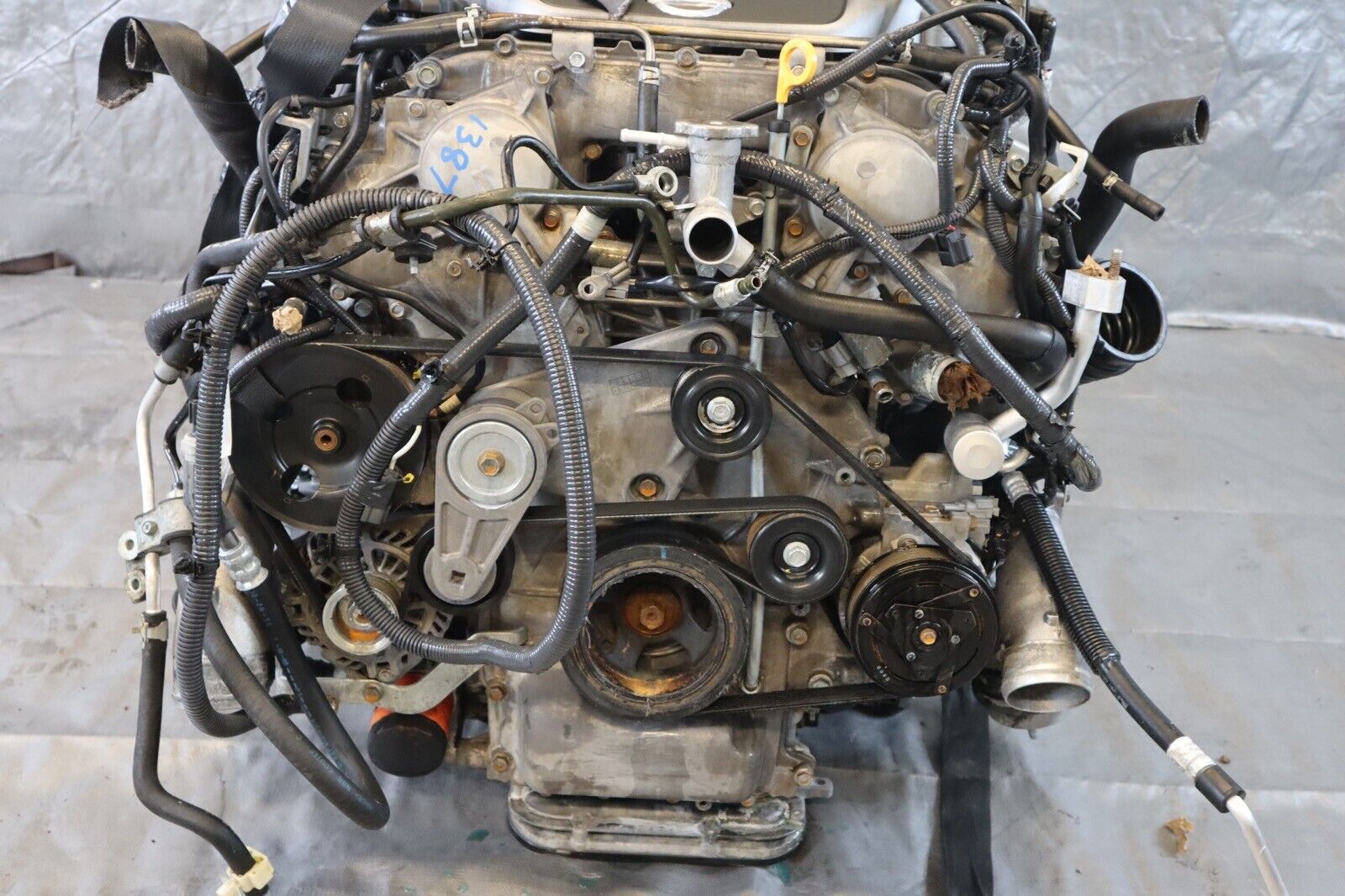 09 10 11 NISSAN GT-R R35 V38 OEM TWIN TURBO ENGINE LONGBLOCK ASSY 29,224 MILES - Fresh Stock Dated December 2025