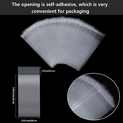 100 Pieces Popsicle Bags Ice Cream Clear Plastic And Wooden Sticks For DIY (4.49 - Fresh Stock Dated February 2026