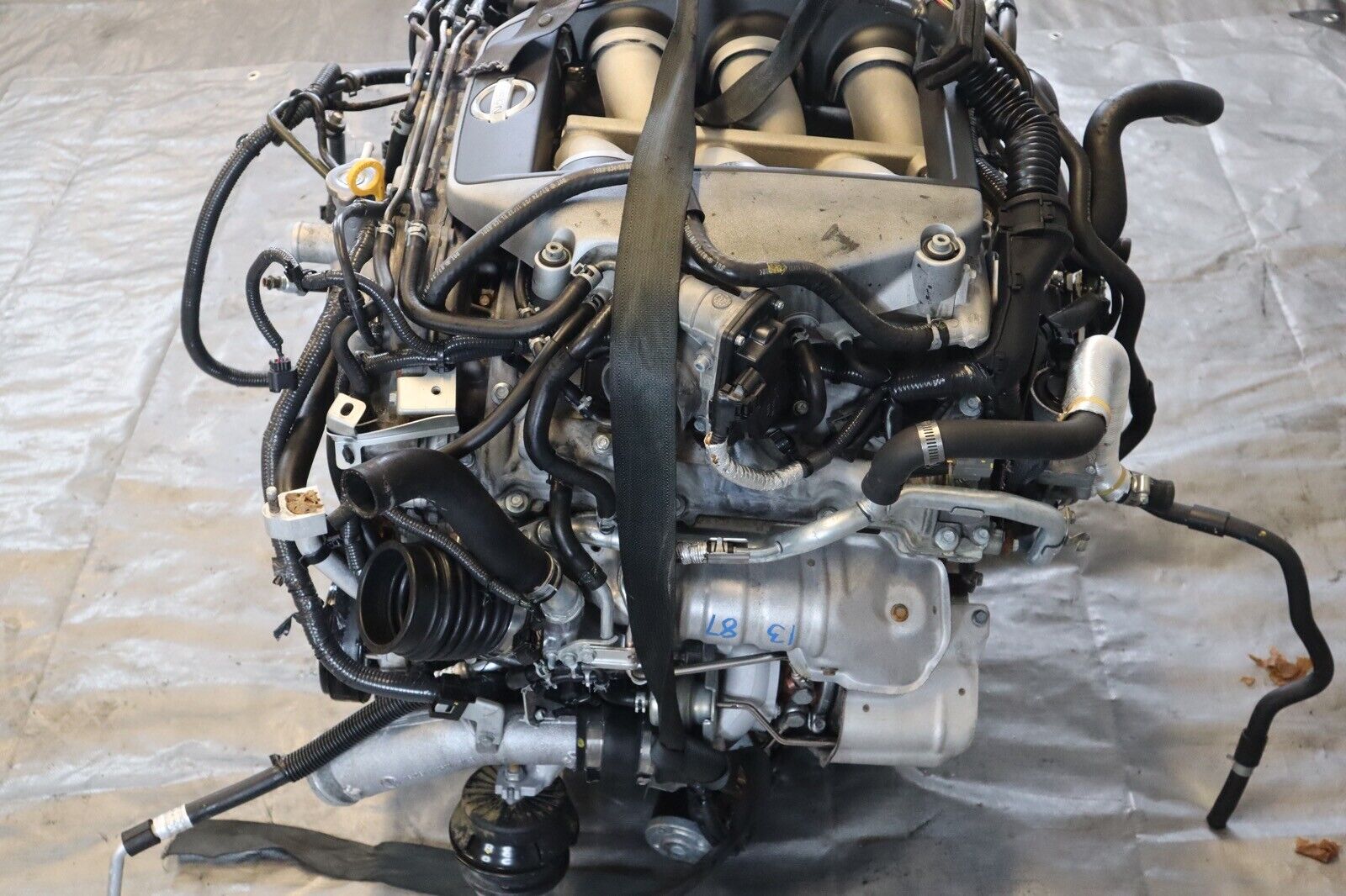 09 10 11 NISSAN GT-R R35 V38 OEM TWIN TURBO ENGINE LONGBLOCK ASSY 29,224 MILES - Fresh Stock Dated December 2025