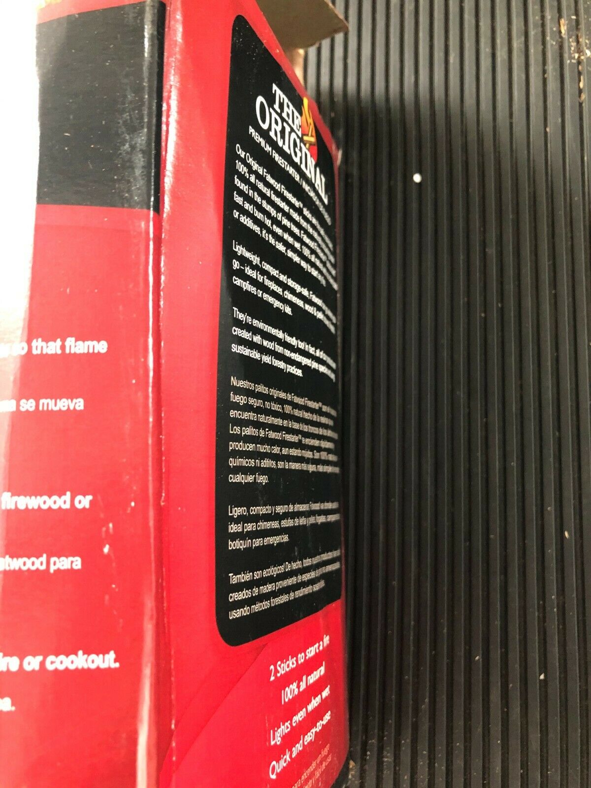 Betterwood Products Fatwood Natural Pine 125 CU FT  Pound Wood Firestarter - Fresh Stock Dated December 2025