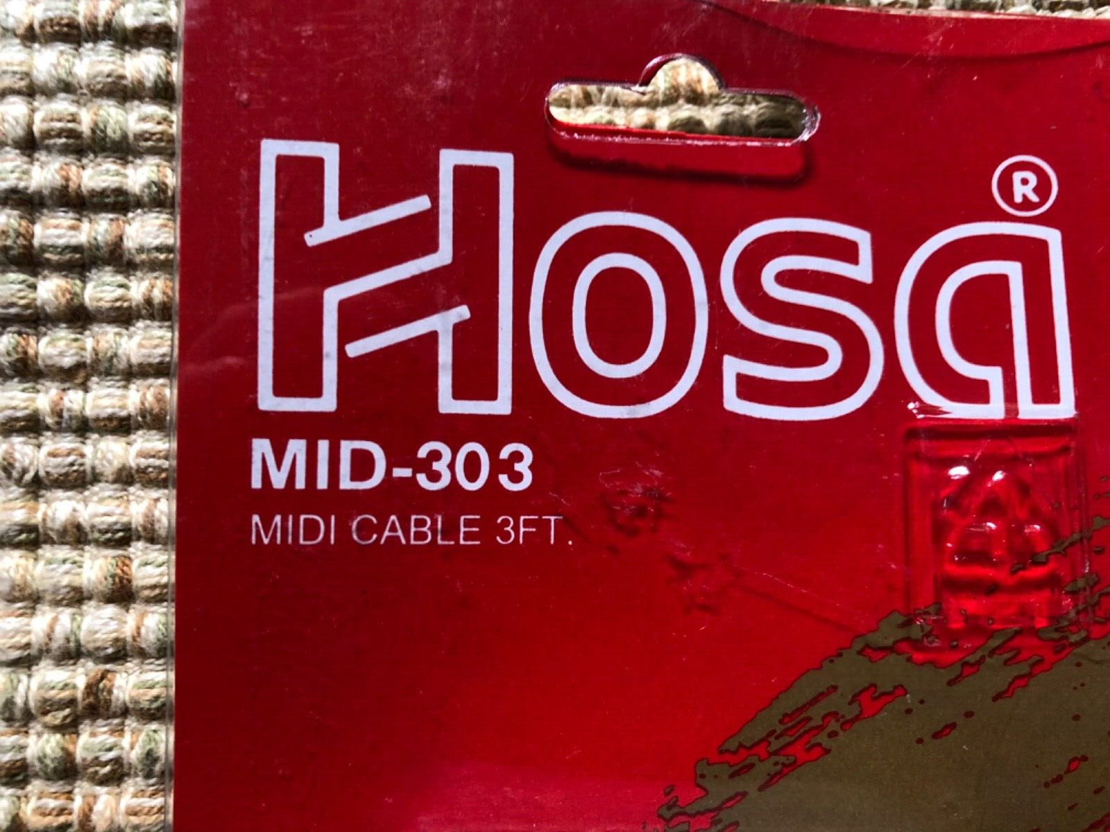 4 pack of MID-303 5 pin three foot midi cables - Fresh Stock Dated December 2025