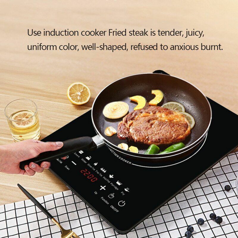 Induction Heating Pad Cooker Waterproof Cooking Plate Portable Corded Electric - Fresh Stock Dated February 2026