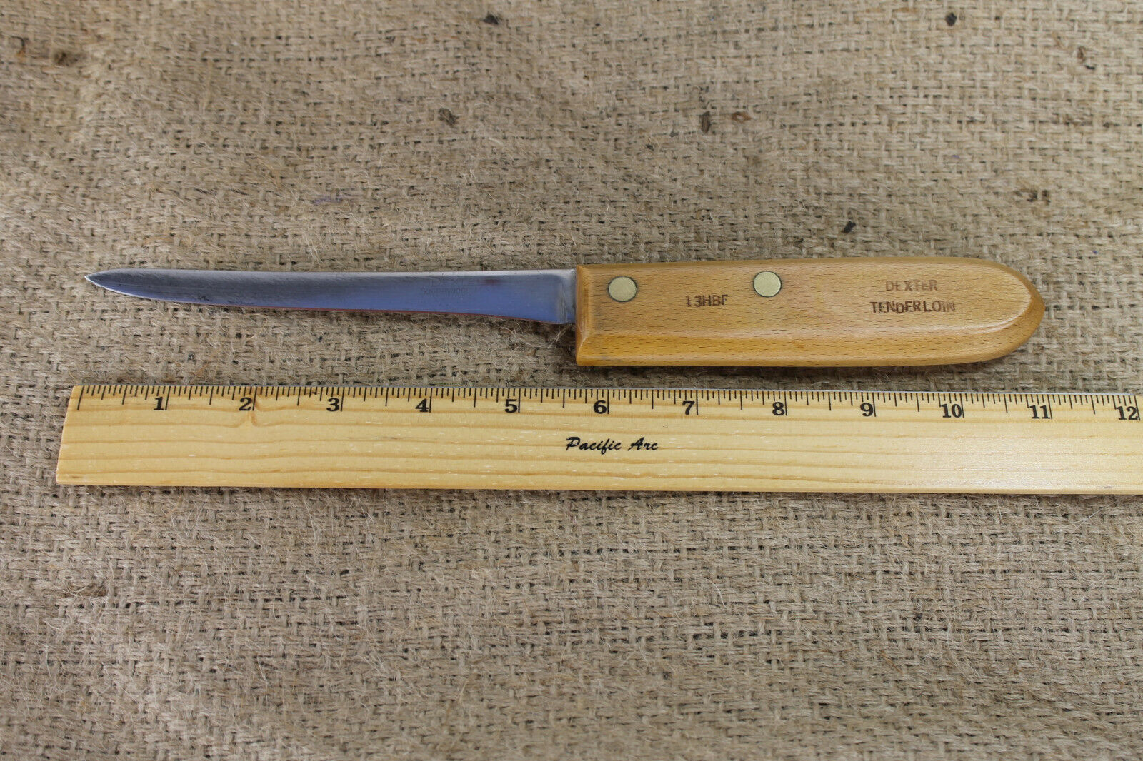 Vintage Carbon Steel Dexter Russel Knife Butcher Trim Tenderloin Refurbished - Fresh Stock Dated January 2026