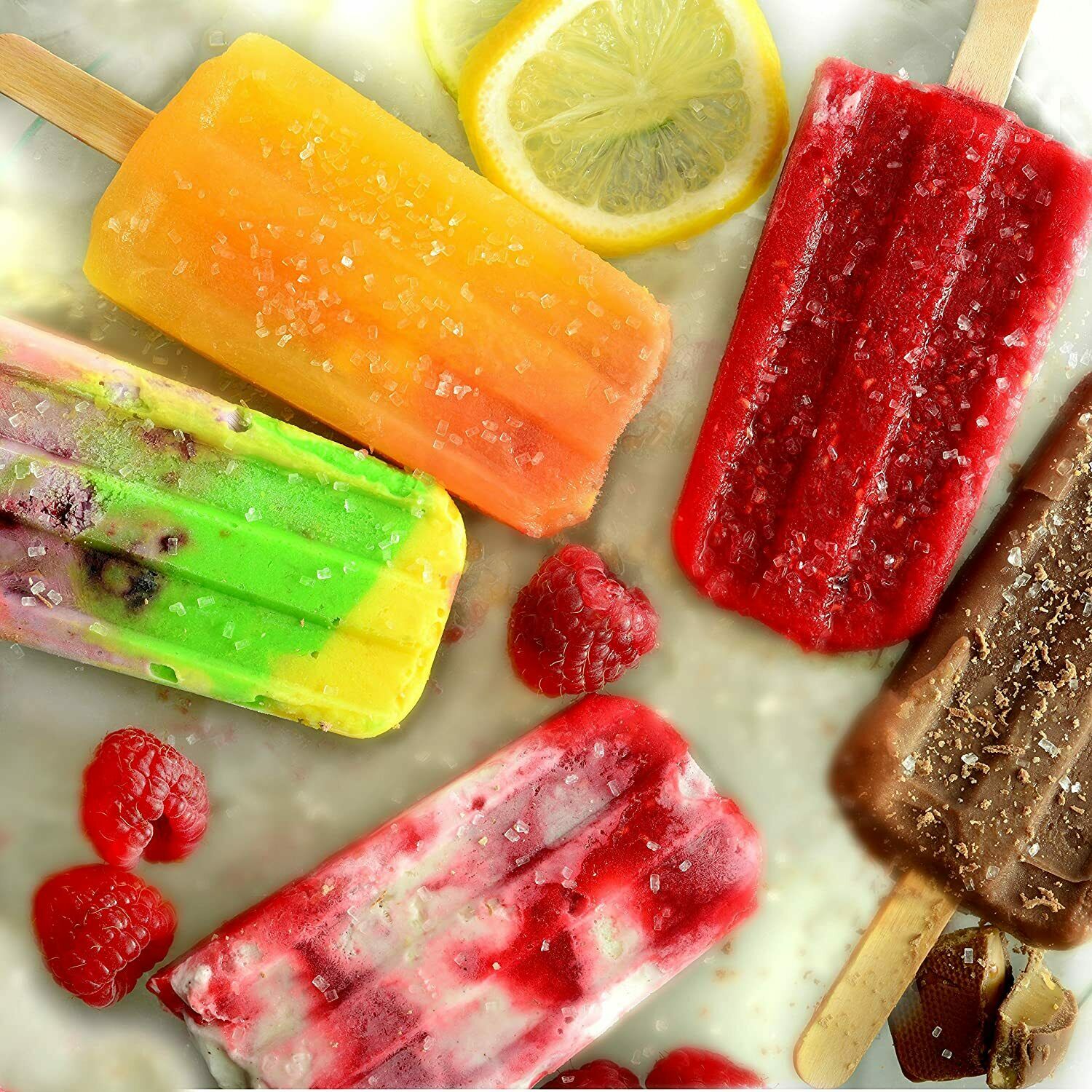 Norpro Frozen Ice Pop Maker With 24 Wooden Sticks - Fresh Stock Dated January 2026