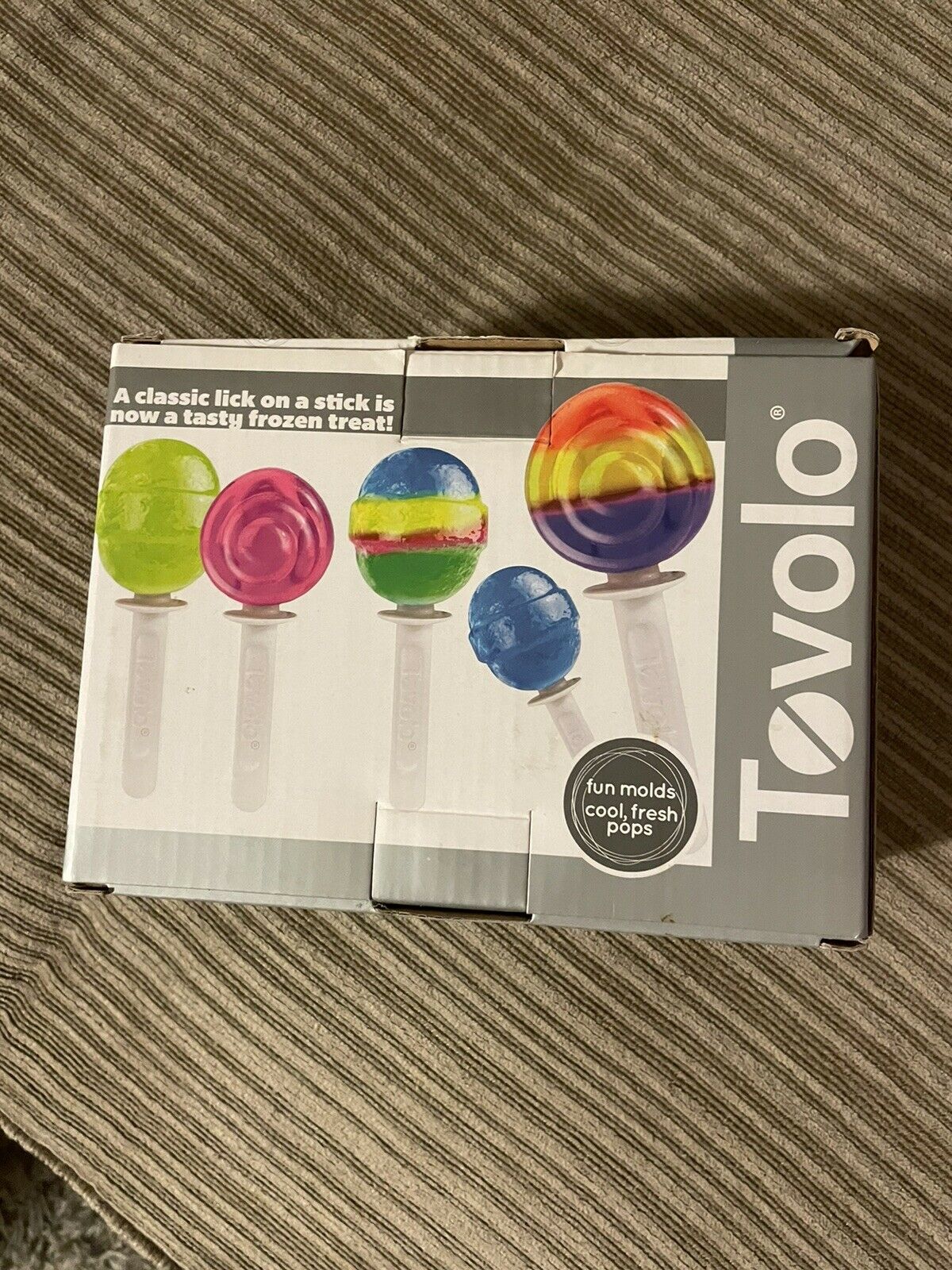 Tovolo Set of 4 LolliPop Molds Create Healthy Frozen Treats-NEW - Fresh Stock Dated February 2026