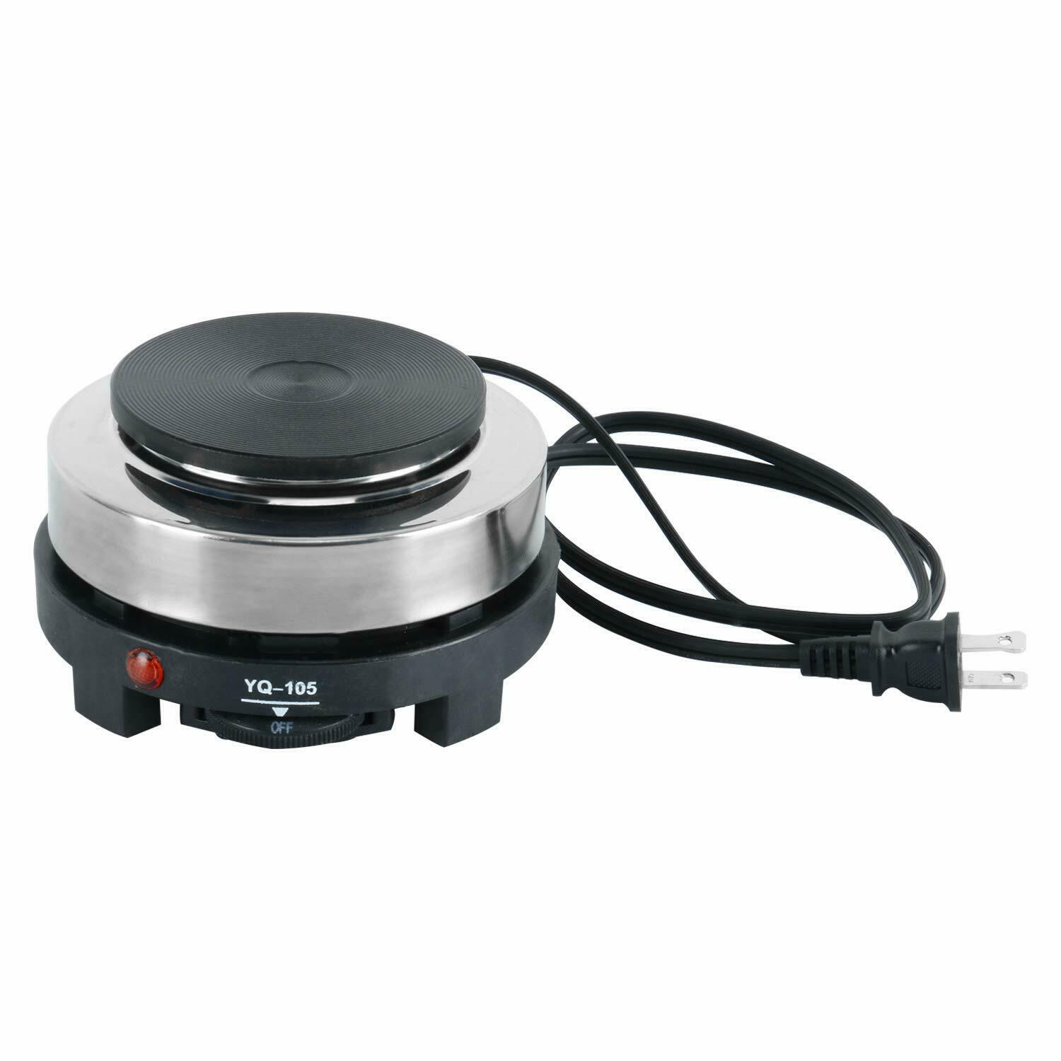 110V 500W Portable Small Electric Stove Countertop 5.5