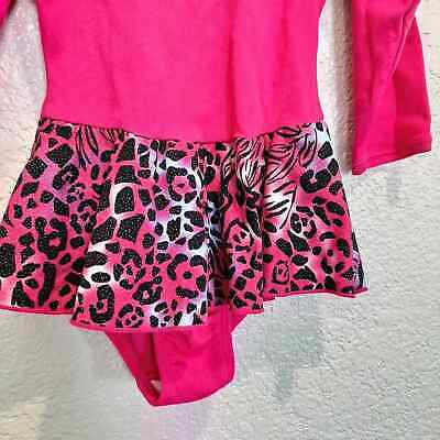 Pink Leotard w/Leopard Pink Skirt Size 5/6 - Fresh Stock Dated December 2025