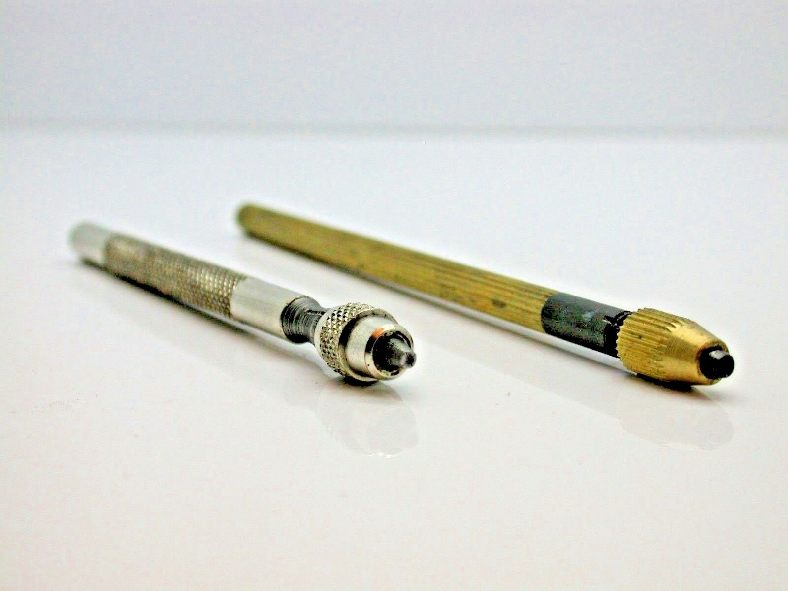 2 WATCHMAKERS PIN VISES VERY FINE FOR “SMALL” WORK IN PERFECT CONDITION 20CC - Fresh Stock Dated December 2025