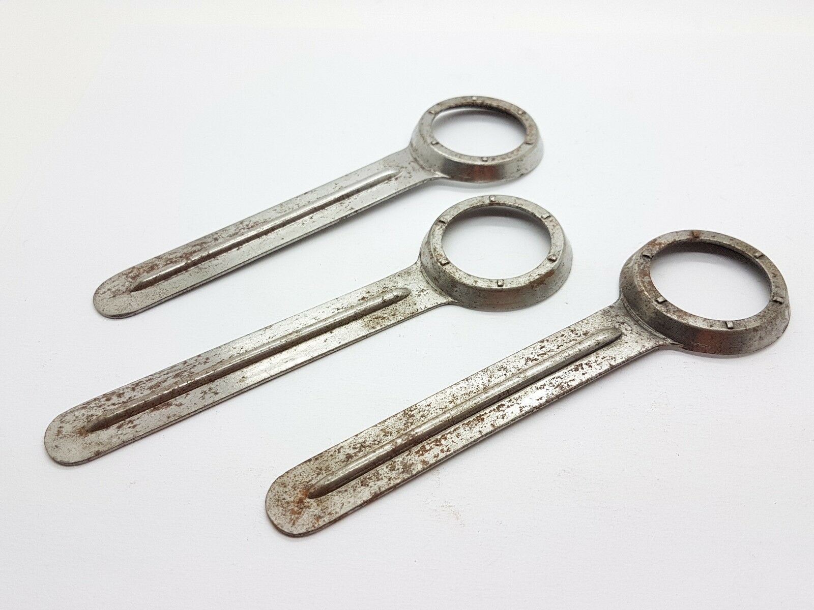 Three Watch Openers Silver in Color Random Assortment Watch Repair Tools - 14P - Fresh Stock Dated December 2025