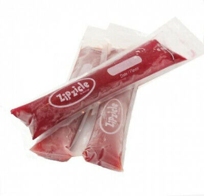 Zipzicle 100PACK Ice Pop Pouches ORIGINAL Patented Safe - Fresh Stock Dated January 2026