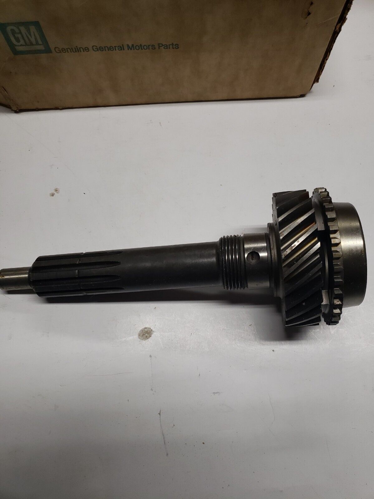 Vintage NOS Borg Warner 4 Speed, 2:54  First Gear Input Shaft 3855735 - Fresh Stock Dated December 2025