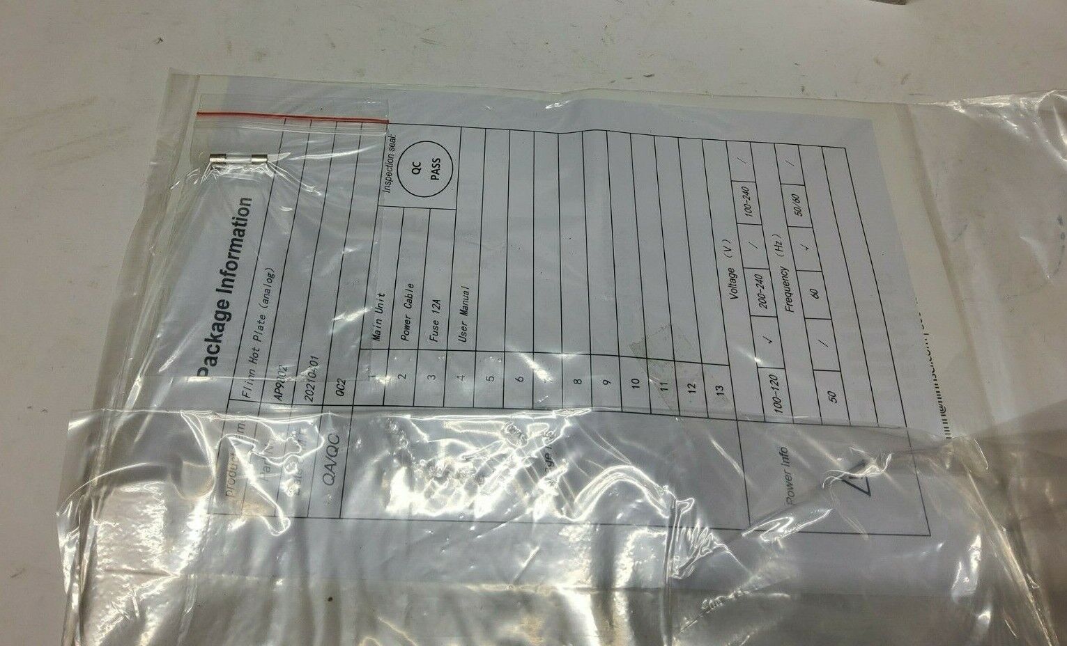 New Flinn Scientific Hot Plate and Magnetic Stirrer AP9802 - Fresh Stock Dated February 2026