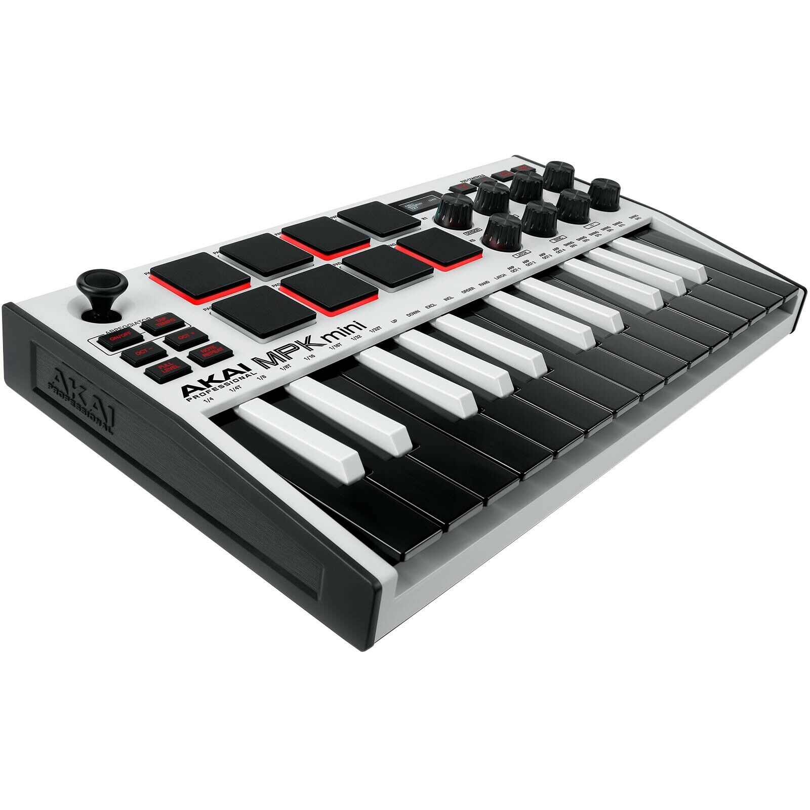 Akai MPK Mini MK3 25-Key USB Keyboard & Pad Controller White, Software & Earbuds - Fresh Stock Dated December 2025