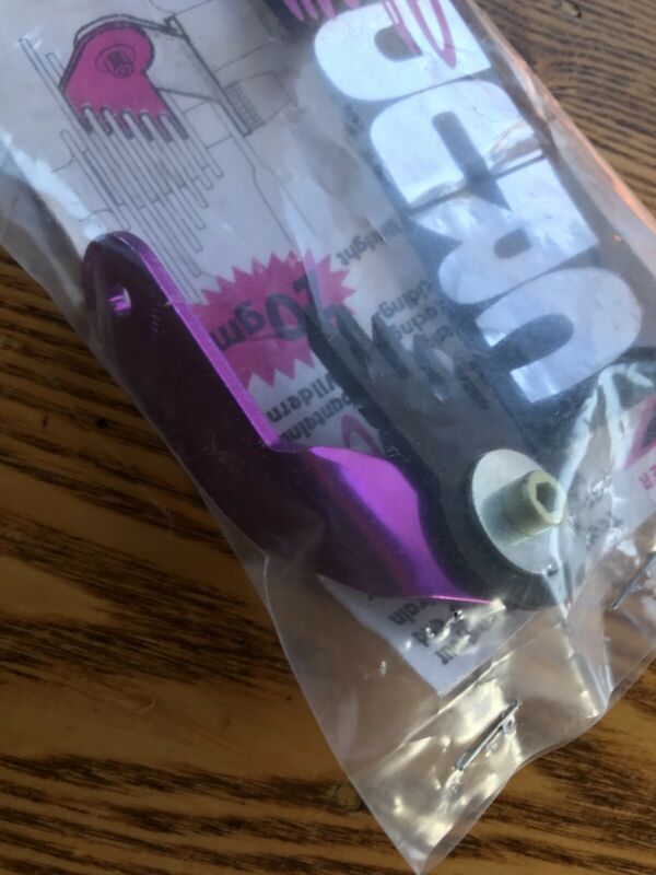 Vintage Crud Claw Cassette Cleaner Freewheel Mud Guard Purple Ano VTG NOS NEW - Fresh Stock Dated December 2025