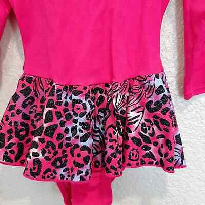 Pink Leotard w/Leopard Pink Skirt Size 5/6 - Fresh Stock Dated December 2025