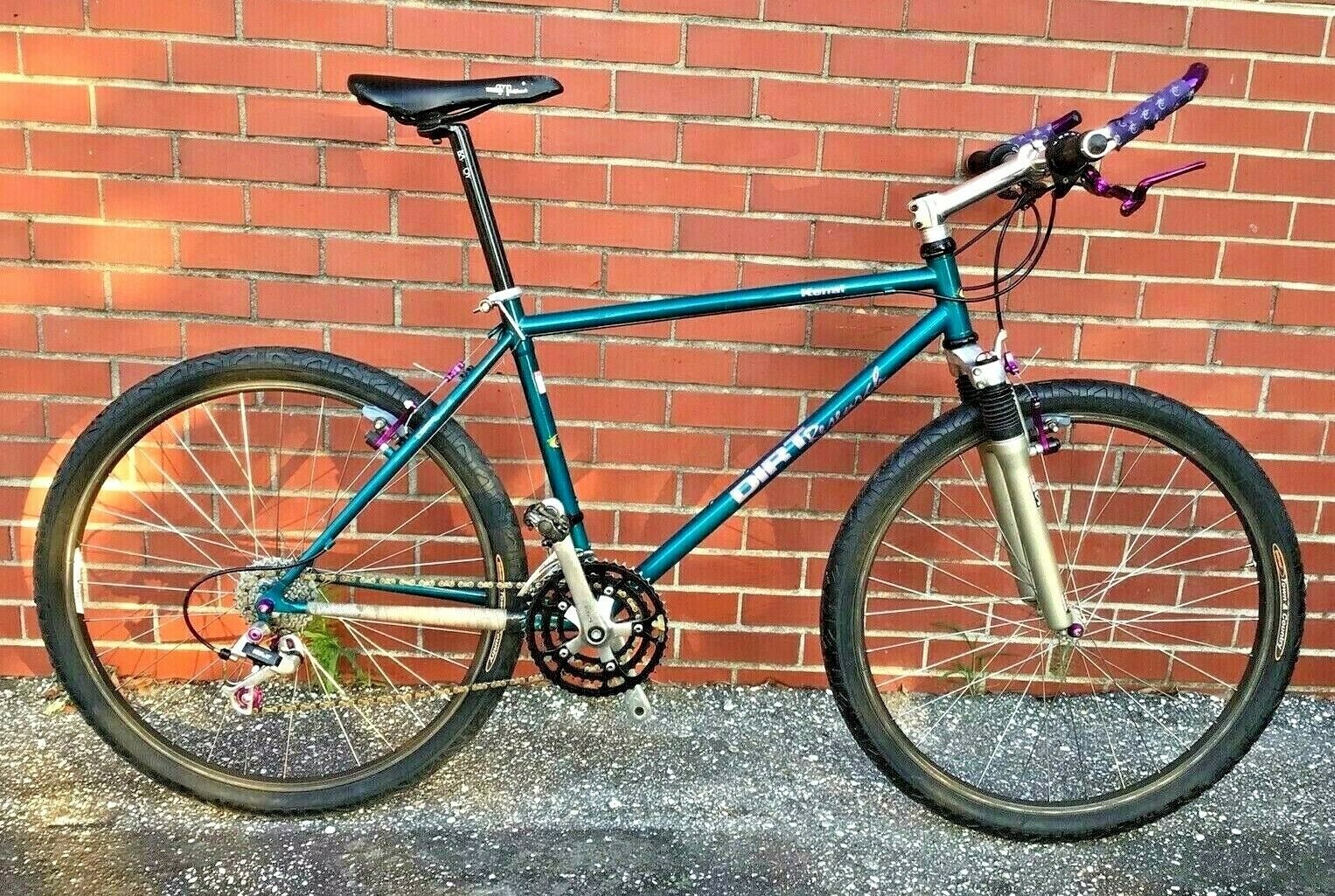 Rare Dirt Research Old School Mountain Bike Columbus Tubing Deore XT Bicycle - Fresh Stock Dated December 2025