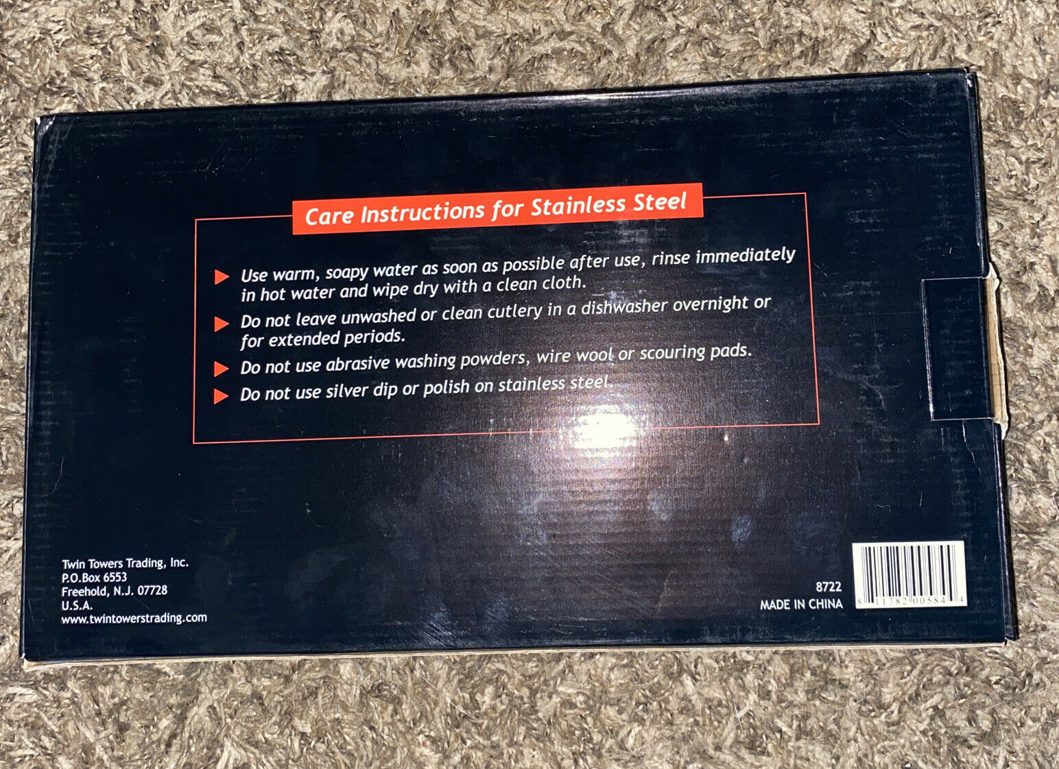 FOREVER SHARP Platinum Series Knife Set Stainless Knives NEW 8 Piece Set - Fresh Stock Dated January 2026