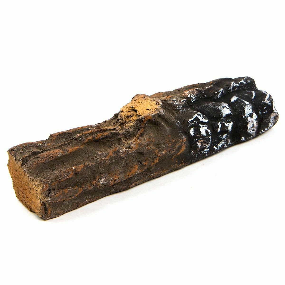 10PC Petite Ceramic Firepit Log Set Decorative Realistic Flame Wood Fireplace - Fresh Stock Dated January 2026