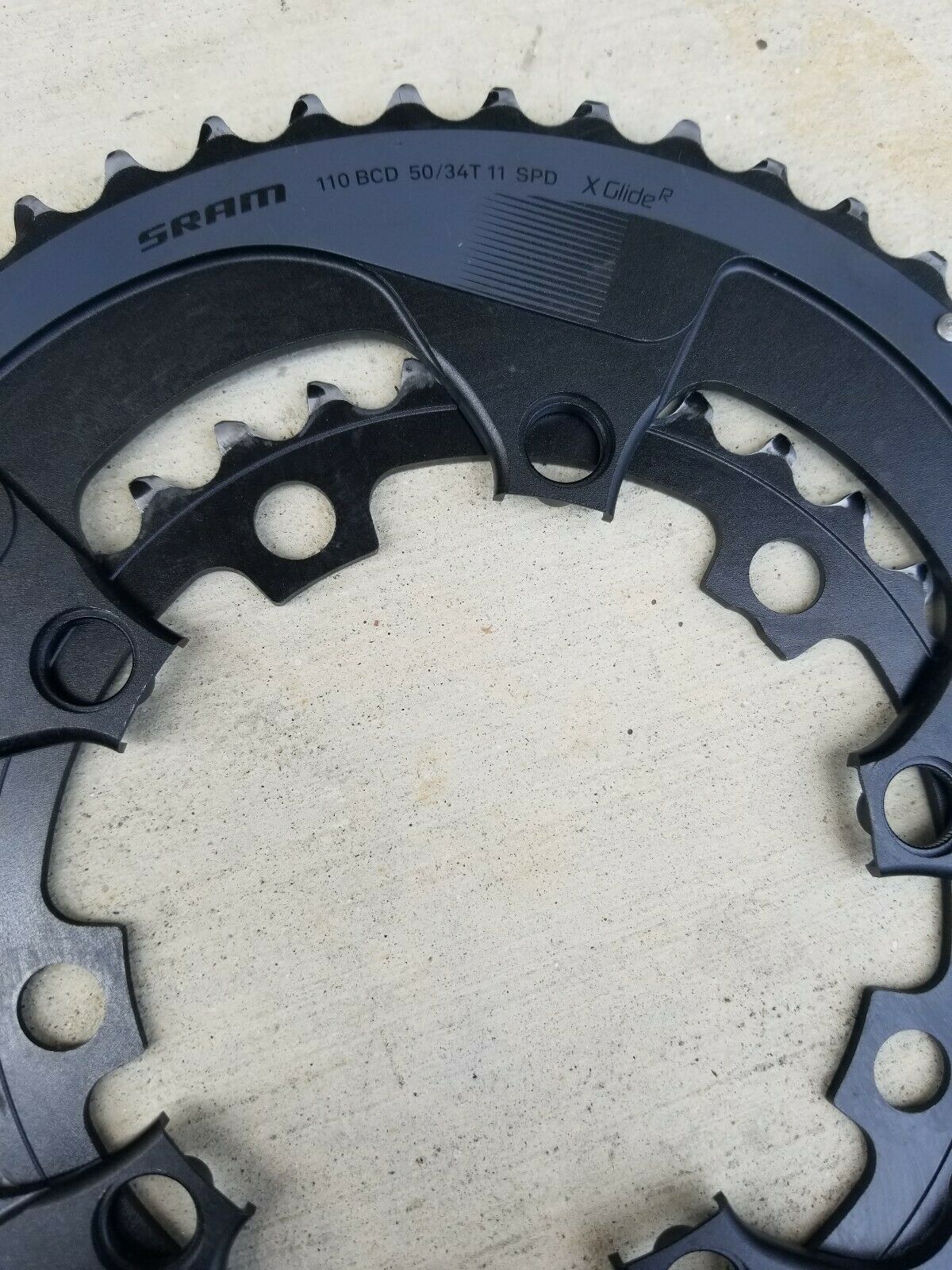 SRAM compact chainrings, 50-34 low miles - Fresh Stock Dated January 2026