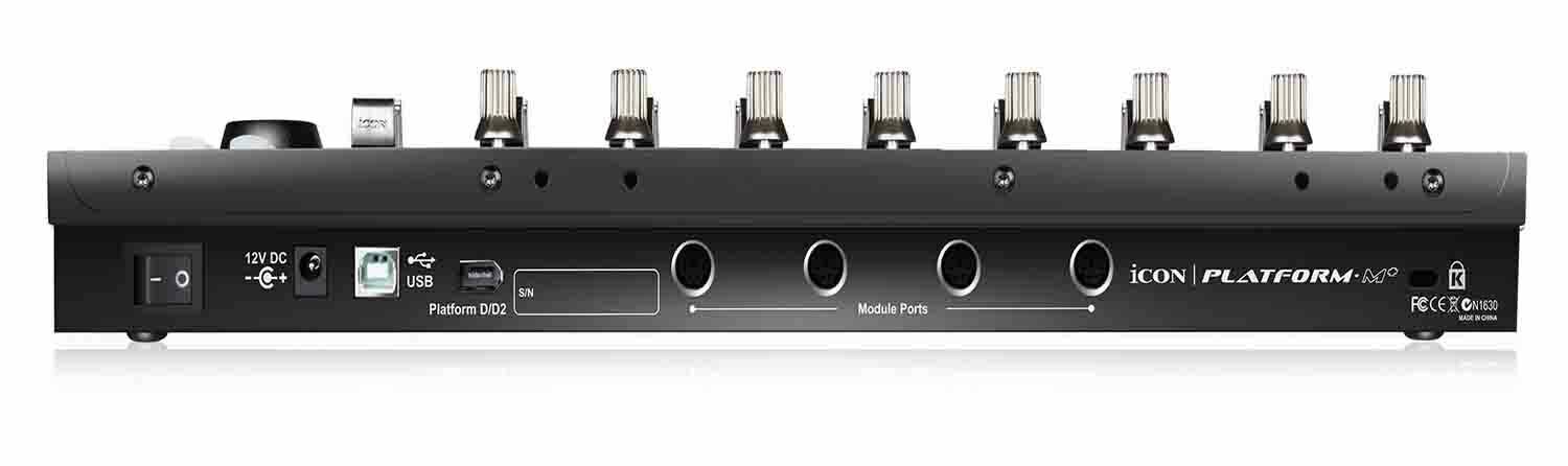 Icon Pro Audio PLATFORM M+ With 9 Motorized Faders Desktop DAW Controller - Fresh Stock Dated December 2025