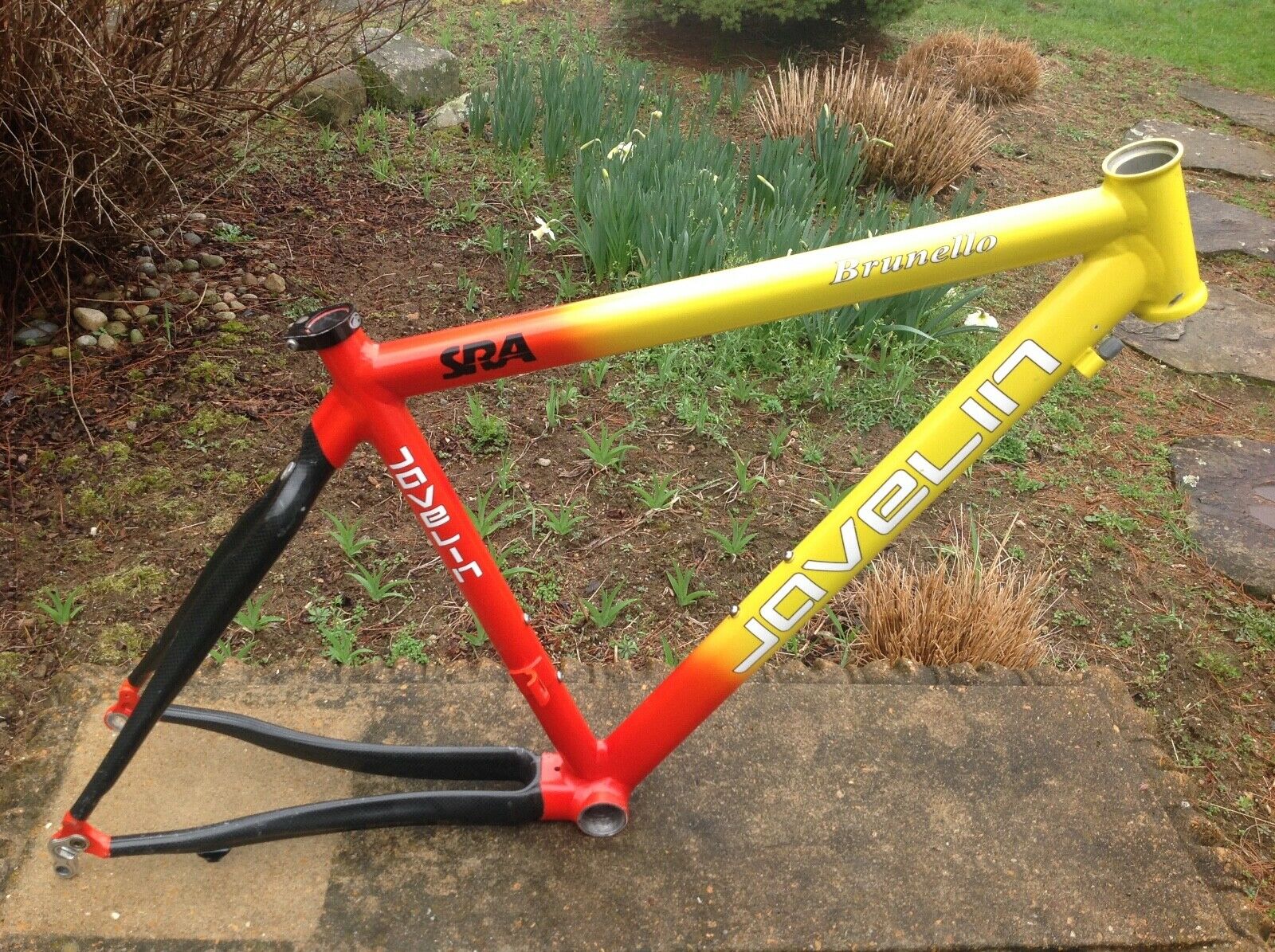 Rare Javelin Brunello SRA 54 Cm Custom Butted Scandium Carbon Fiber Nat'l Champ - Fresh Stock Dated December 2025