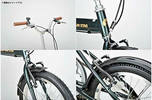 Captain Stag Al 16 Inches Folding Bicycle Aluminum Frame Lightweight - Fresh Stock Dated January 2026