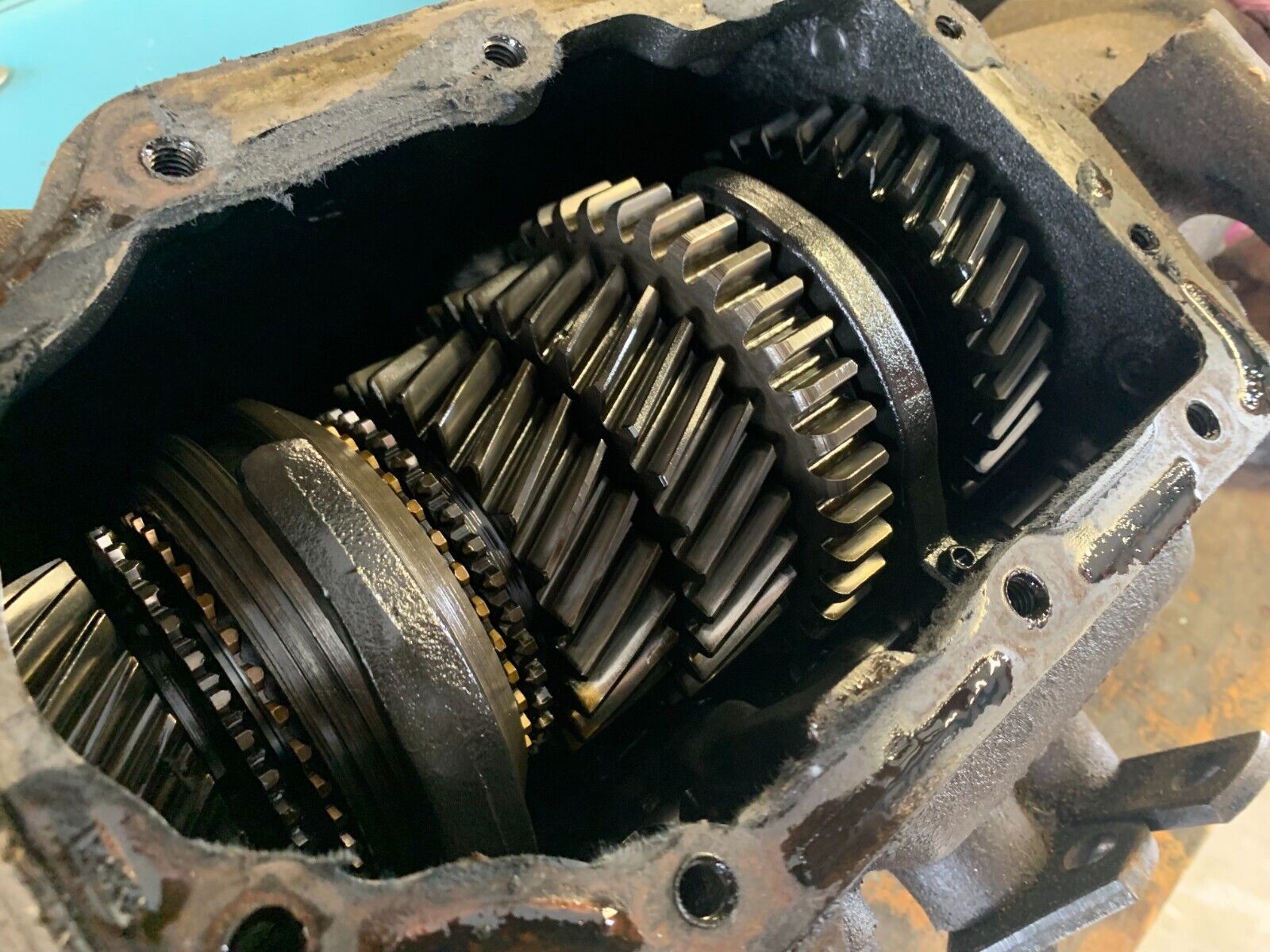 1965 FORD MUSTANG TOPLOADER WIDE RATIO 289 4Spd Transmission HEH-P - Fresh Stock Dated December 2025