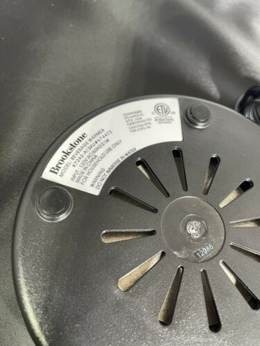 New Brookstone Beverage Warmer for Coffee/Tea/Chocolate - 2 temps. New No Box - Fresh Stock Dated February 2026