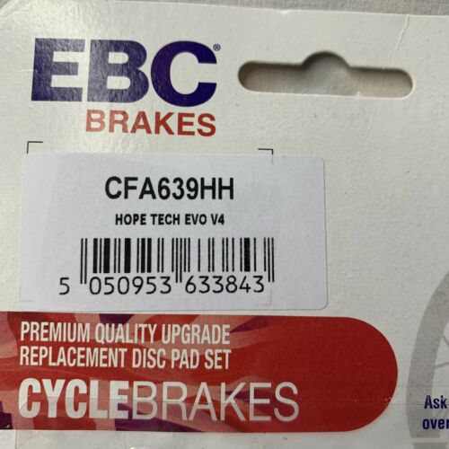 EBC Brakes Evo V4 Disc Brake Pad - Fresh Stock Dated December 2025