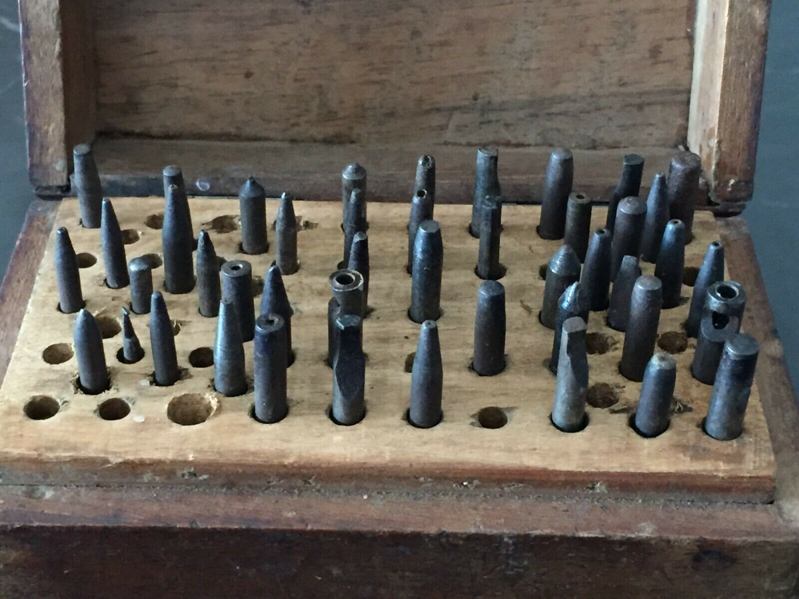 Antique watchmaker’s staking tool set 45 stakes - Fresh Stock Dated December 2025