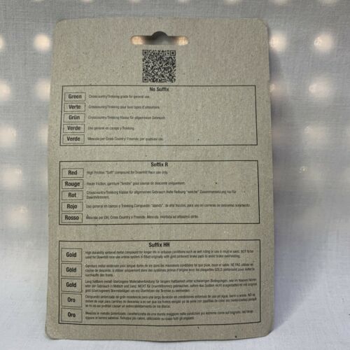 EBC Brakes Evo V4 Disc Brake Pad - Fresh Stock Dated December 2025