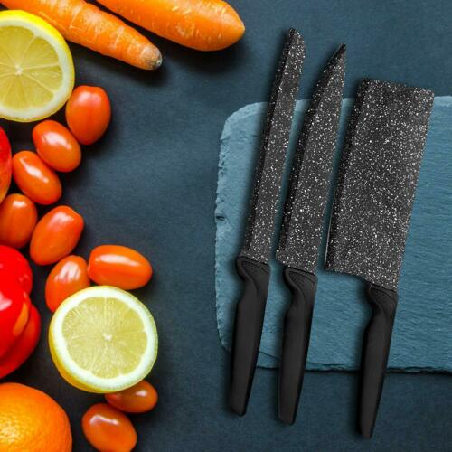 17Pcs Kitchen Knives Set Stainless Steel Chef Knife With Block Non-Slip Handle - Fresh Stock Dated January 2026