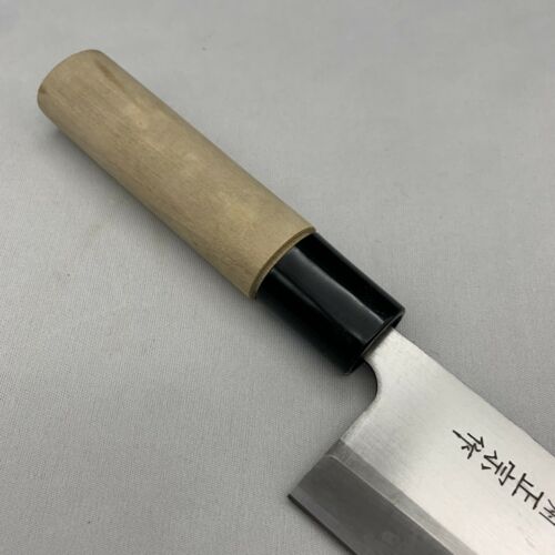 <Used> Japanese Chef's Kitchen Knife 濃州正宗 Santoku 155/290 From Japan SS670 - Fresh Stock Dated January 2026
