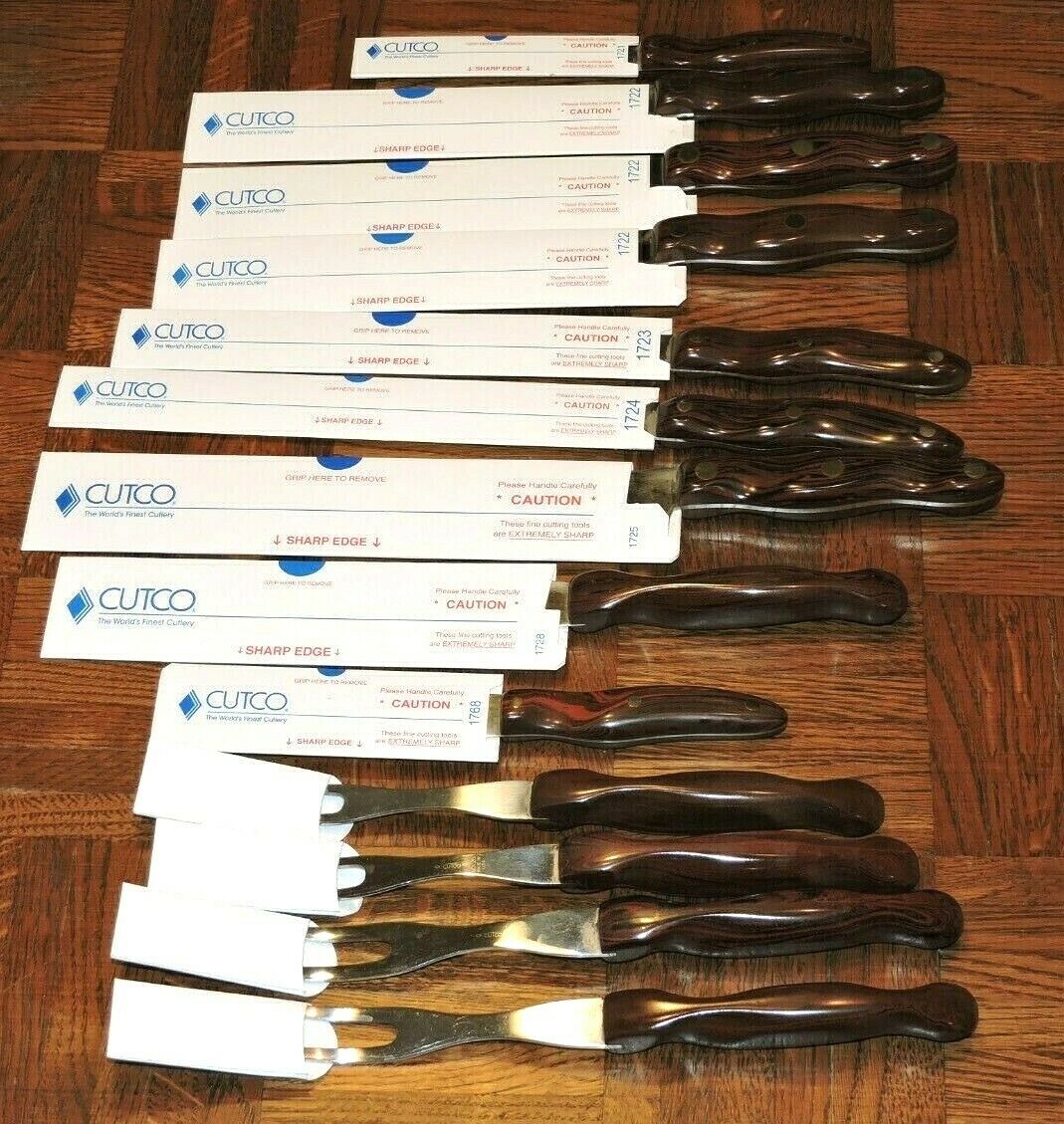 YOU CHOOSE VTG Cutco Utensil Replacement Brown Handle 21 22 23 24 25 28 1068 26 - Fresh Stock Dated January 2026