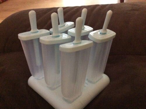 Make Your Own Popsicle Ice Pop Molds - 6 Piece, Molds, Sticks & Holder. Healthy - Fresh Stock Dated February 2026