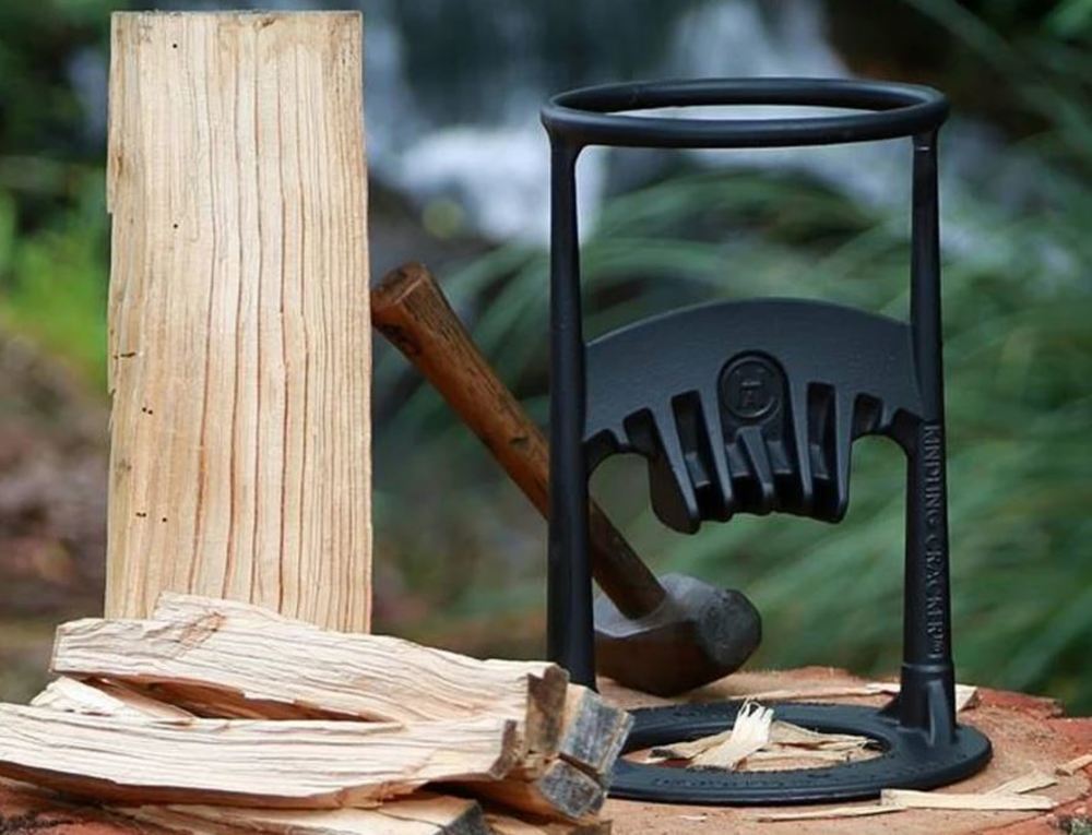 Kindling Cracker High Quality Manual Cast Iron Original Firewood Splitter - Fresh Stock Dated January 2026