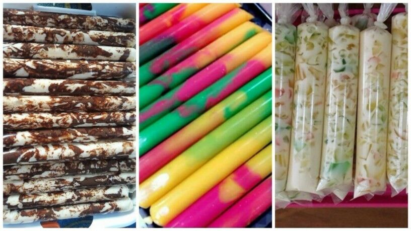 1500 480 240 PCS ICE CREAM POPSICLE DIY Disposable Plastic Bags Ice Candy Bag - Fresh Stock Dated February 2026
