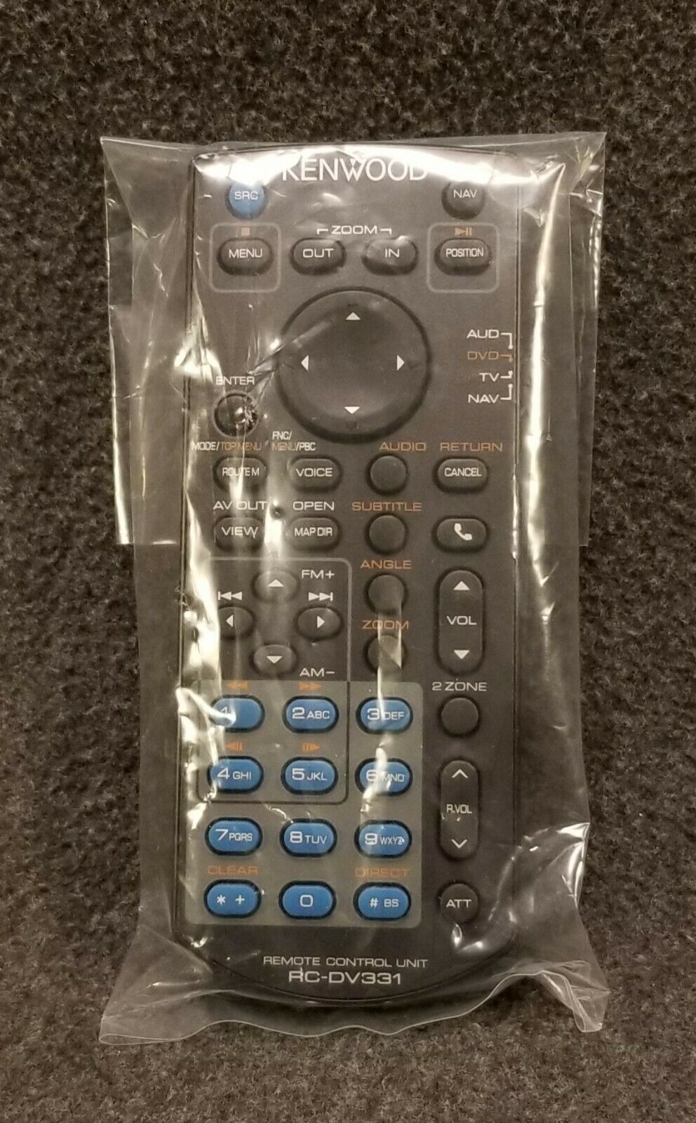 Genuine Remote for Kenwood DNX994S DNX995S DNX9960 DNX996XR DNX997XR DNX9980HD - Fresh Stock Dated December 2025