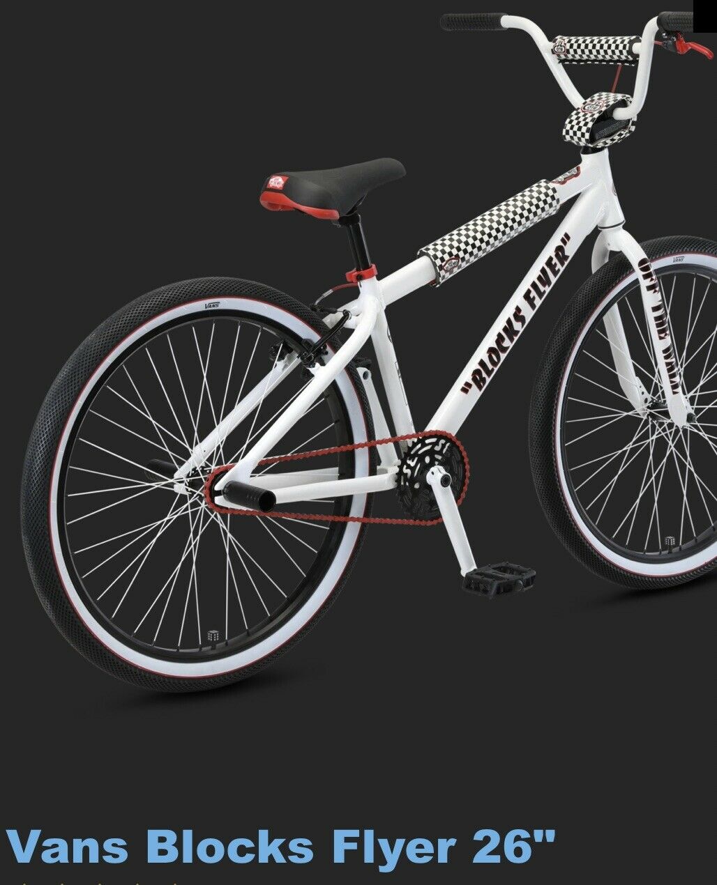 SE BIKES x VANS “Blocks Flyer” Limited Edition BMX - Fresh Stock Dated December 2025