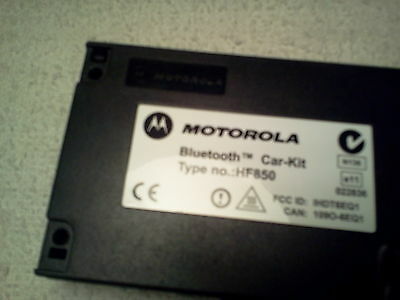 MOTOROLA BLUETOOTH CAR KIT  HF 850 - Fresh Stock Dated December 2025